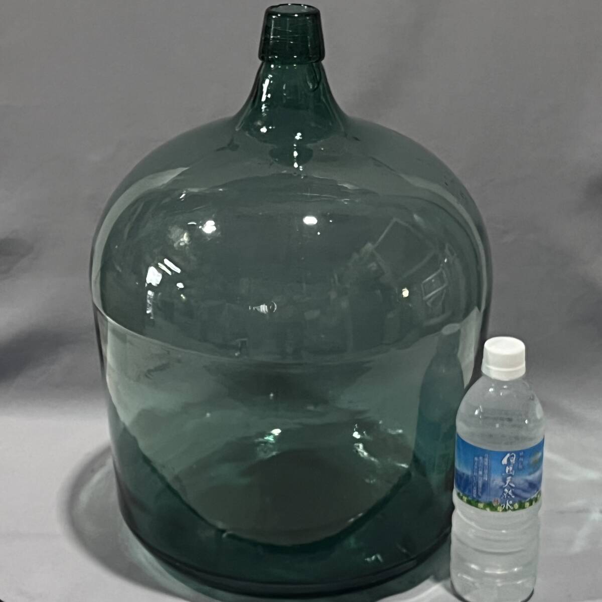 レトロ デミジョンボトル ガラス瓶 硝子瓶 ガラスボトル ヴィンテージ インテリア 置物 ディスプレイ フラワーベースの画像10