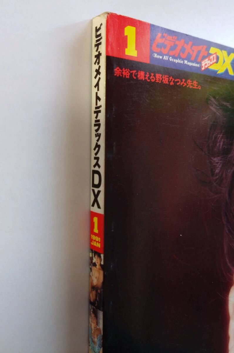 ビデオメイトDX　1991年　1月号　美穂由紀　野坂なつみ　乃木真理子_画像3