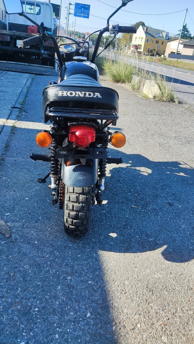 ホンダ ゴリラ6v エンジンok. HONDA gorilla 6v z50j/4628kmの画像4