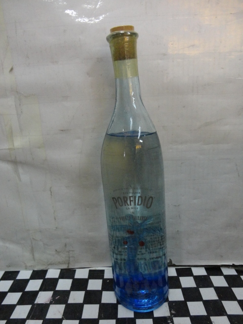 m9964 古酒未開栓 ポルフィディオ ラム プラタ シルバー ヤシの木 750ml ラム酒 PORFIDIOの画像1