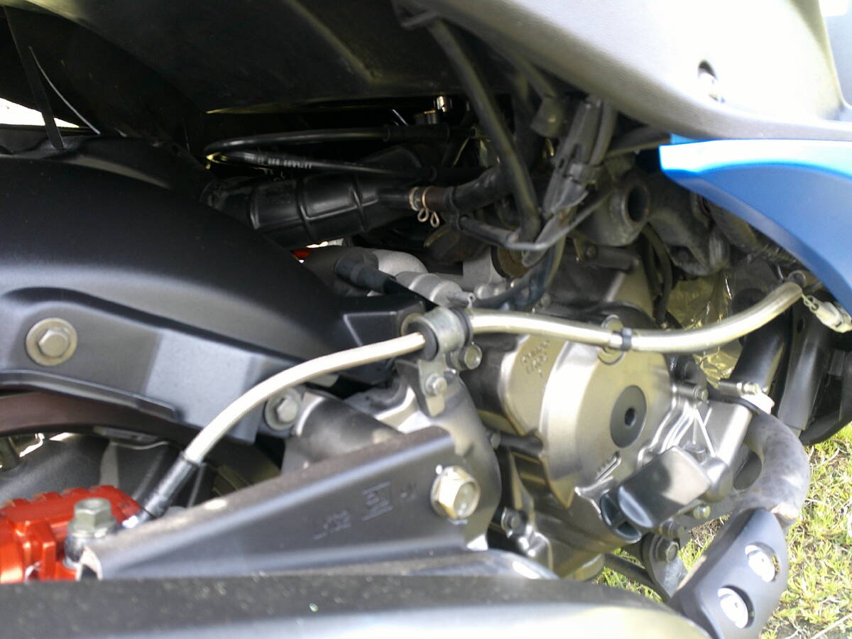 綺麗ETC付 キムコ レーシングキング180FI ABS Motocam ドラレコ 標準装備 動画 書類有り検策 KYMCO PCX シグナス マジェスティ の画像8