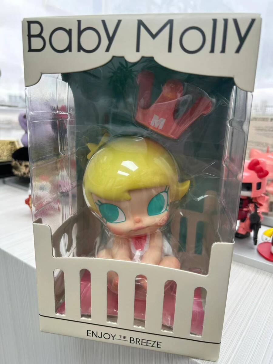 POPMART 正規品 新品未開封品 BABY MOLLY 塗装済 完成品_画像1