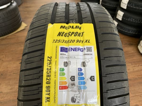 §新品タイヤ 225/35R20(225/35-20)新品付！マルチフォルケッタ 20XF:8J+38/R:9J+38 114.3-5H中古 クラウン/マークＸ/マジェスタ 等の画像10