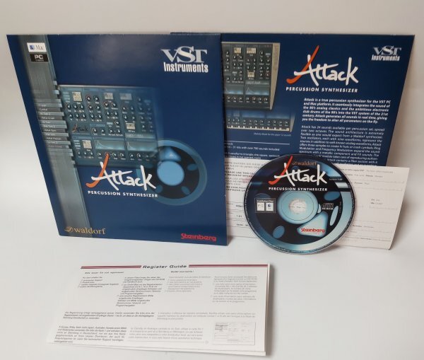 [ including in a package OK] Stainberg ( start Inver g) # Attack Percussion Synthesizer # VST instrument # music soft 