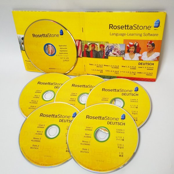 【同梱OK】 ドイツ語学習ソフト ■ Rosetta Stone Ver.4 ■ ロゼッタストーン ■ RosettaStone ■ Windows ■ ドイツ語会話_画像3