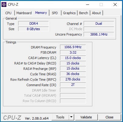 【ジャンク扱い】CORSAIR DDR4 2666 4gbx2 8gb_画像5