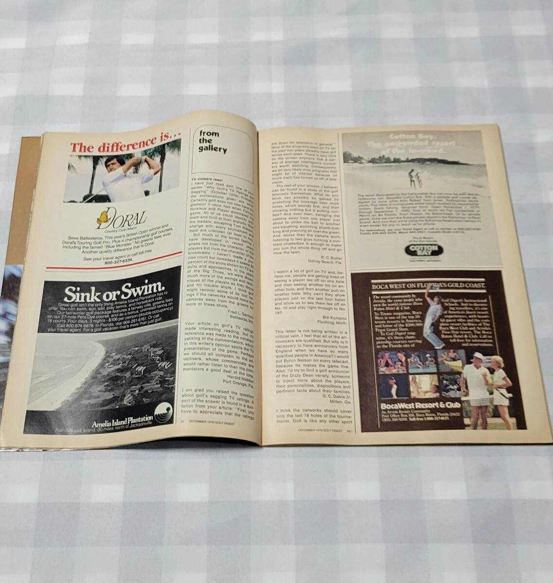 古いゴルフ雑誌　2冊セット　ゴルフマガジン&ゴルフダイジェスト　ヴィンテージ　洋雑誌　英語版　海外版_画像4