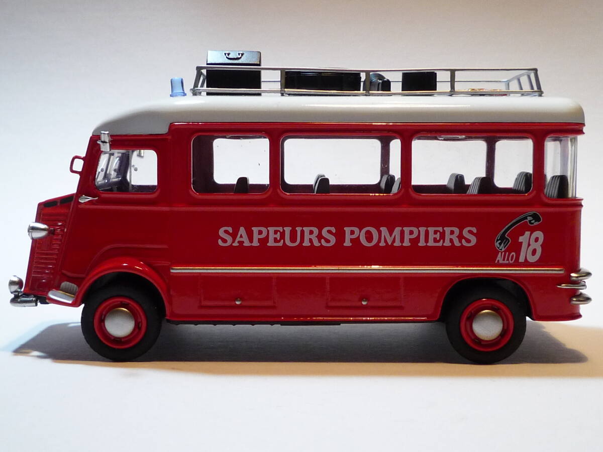 40689 ELIGOR/エリゴール CITROEN Type HY シトロエン アッシュ マイクロバス SAPEURS-POMPIERS フランス軍消防の画像3