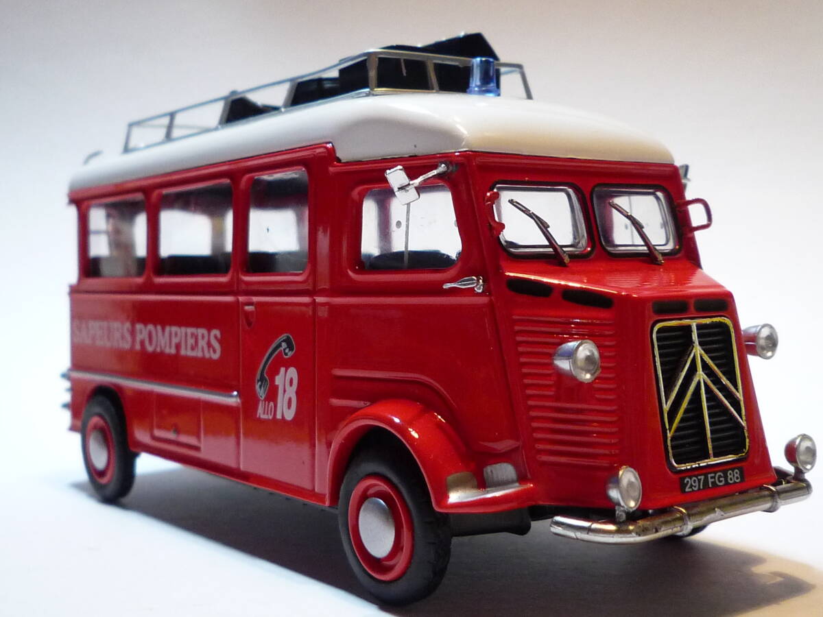 40689 ELIGOR/エリゴール CITROEN Type HY シトロエン アッシュ マイクロバス SAPEURS-POMPIERS フランス軍消防の画像1