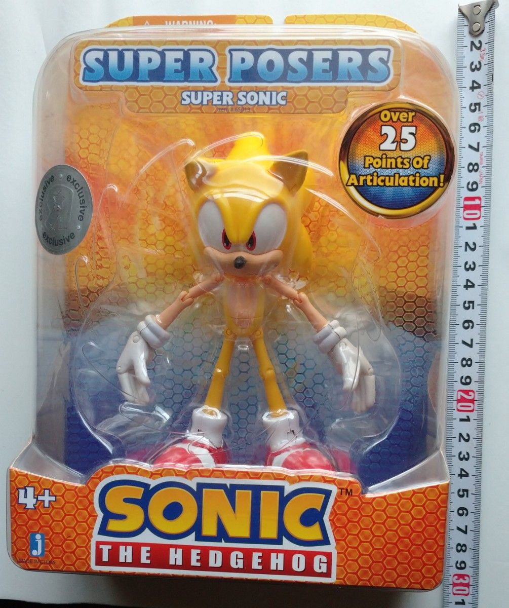 ソニック ザ ヘッジホッグ スーパー ソニック フィギュア 未開封新品 sonic 