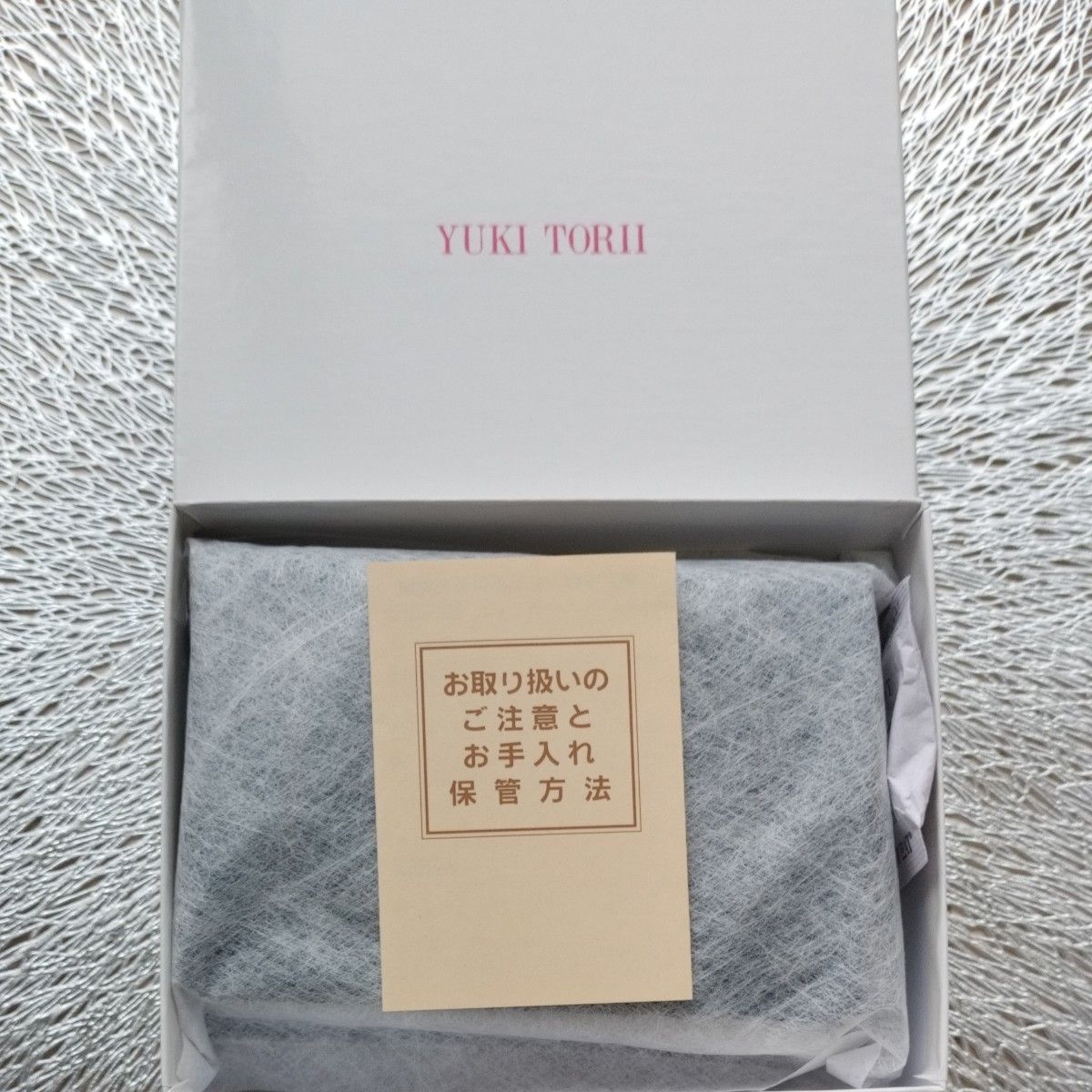 YUKI TORII  ユキトリイ 二つ折り財布 レザー ウォレット 未使用品