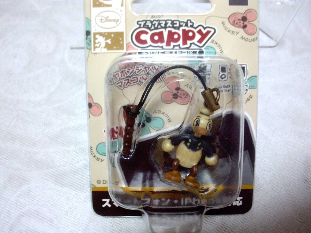 woruto Disney 110th* plug mascot cappy strap * retro Mickey & minnie & Donald 3 kind 