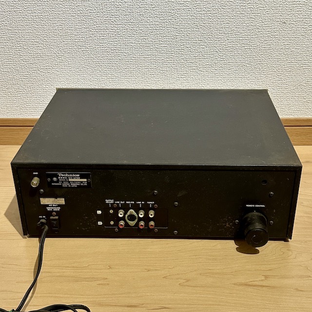 Technics テクニクス RS-675U ステレオカセットデッキ カセットデッキ ステレオ カセットテープ オーディオ機器 音響 通電確認済み の画像7