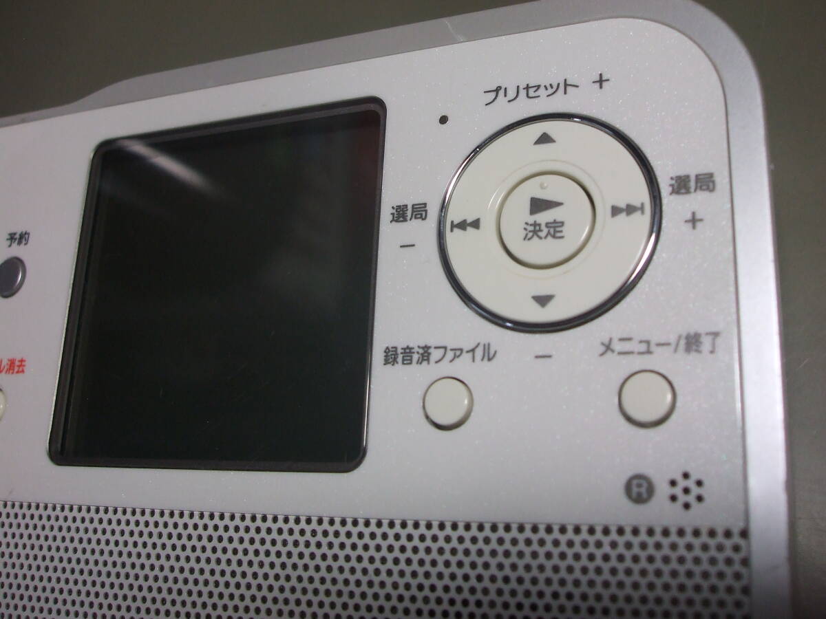 ★SONY ソニー ポータブル ラジオ レコーダー ICZ-R50 便利な予約録音 ★の画像5