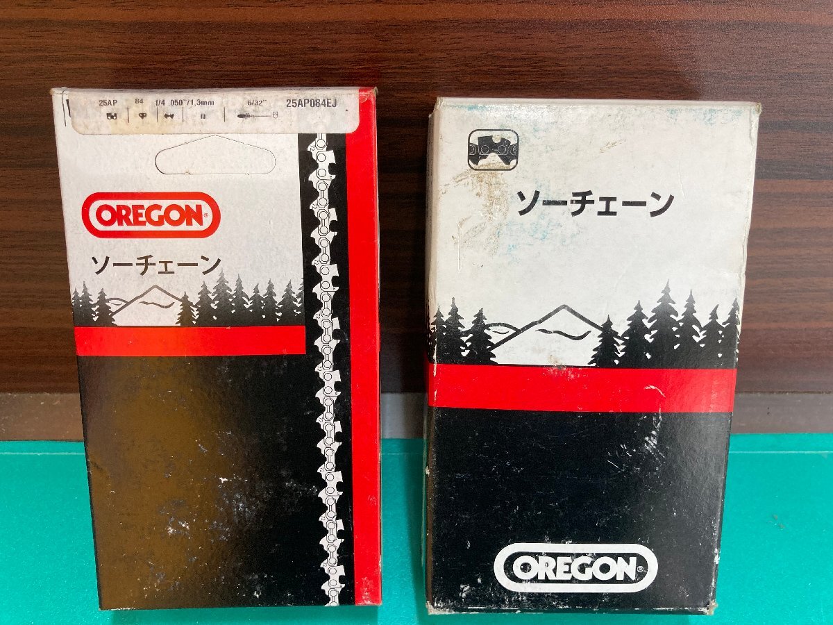 ⑩全国一律５２０円★未使用★中古★保管品★OREGON★ソーチェーン★25AP084EJ★型番不明-25-★２つセットの画像1