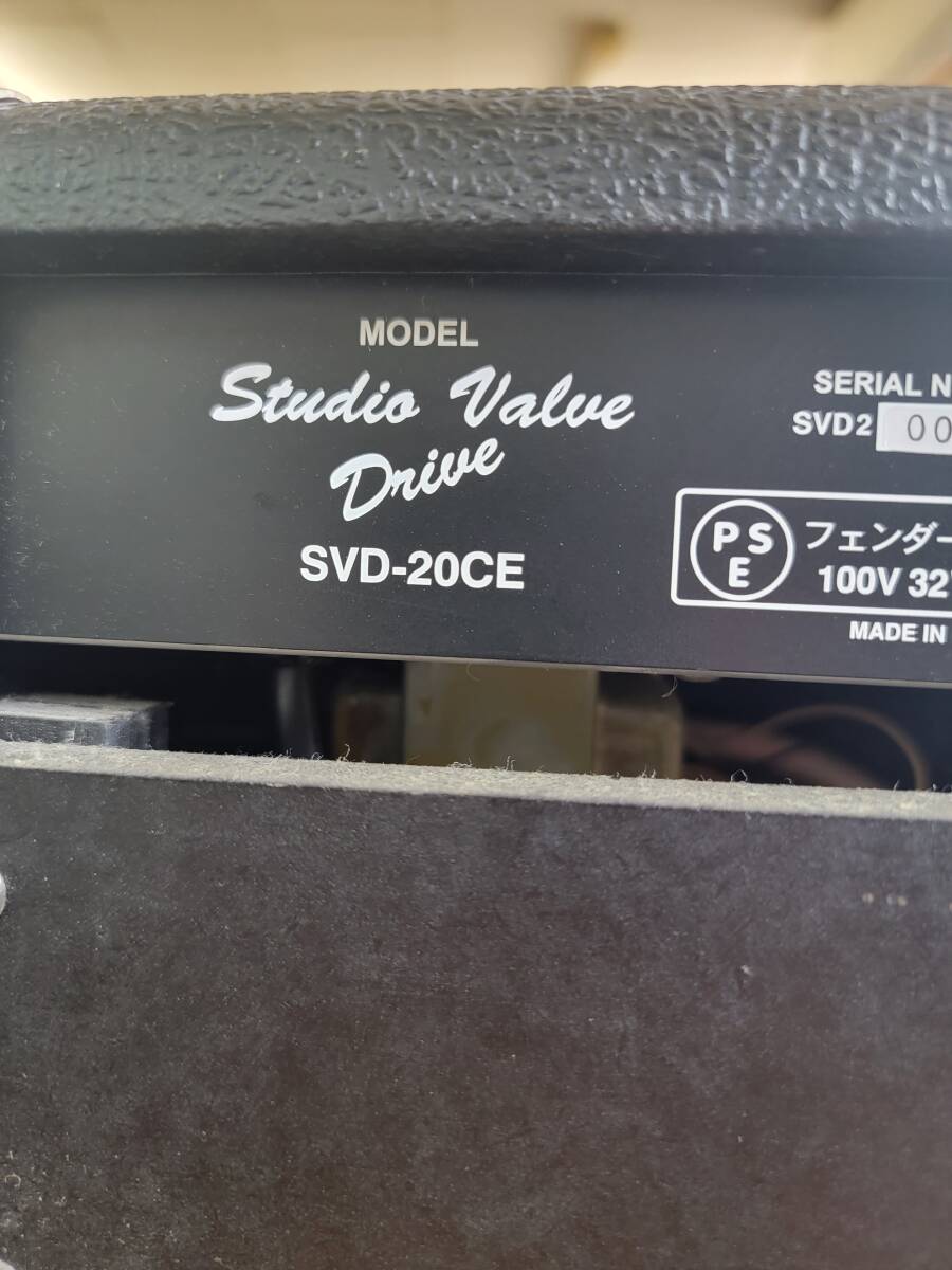 Fender フェンダー SVD-20CE Studio Valve Drive_画像4