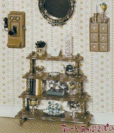  miniature Chrysnbon 4 step display shelf kit CB2103 doll house for 