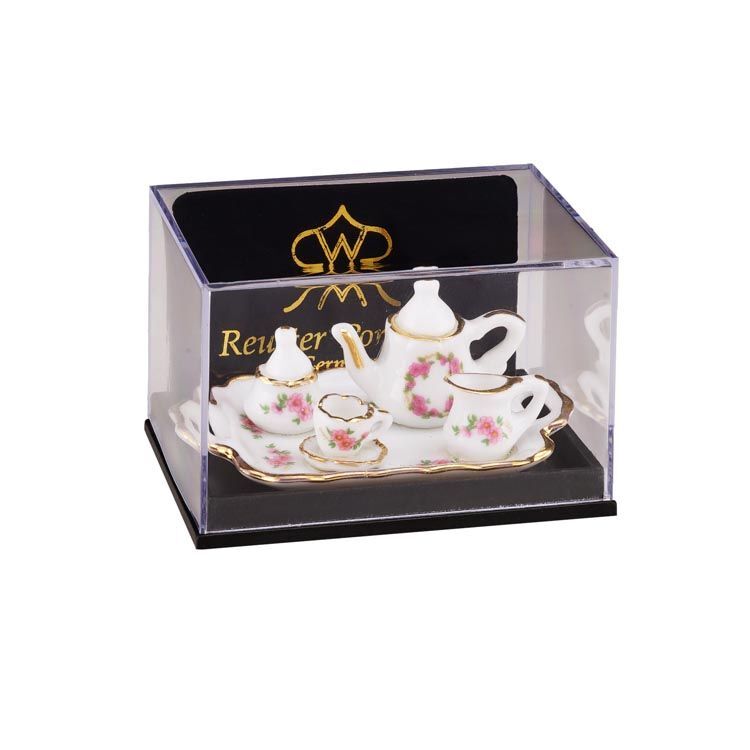  miniature roita- porcelain tea tray Lisa RP1625-5 doll house for 