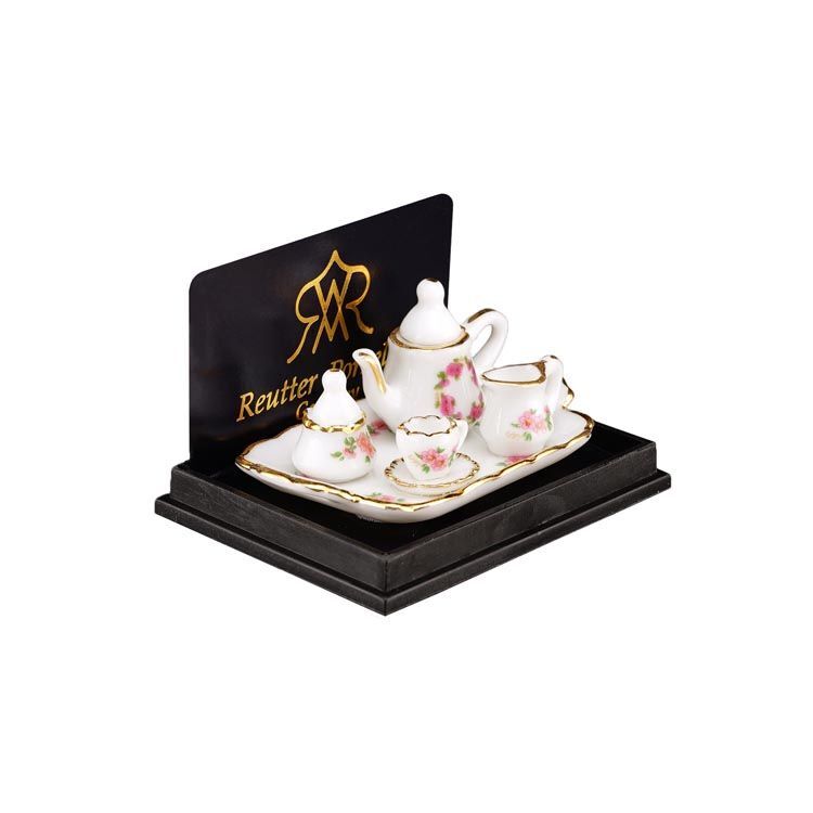  miniature roita- porcelain tea tray Lisa RP1625-5 doll house for 