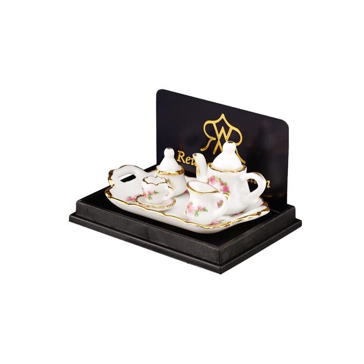  miniature roita- porcelain tea tray Lisa RP1625-5 doll house for 