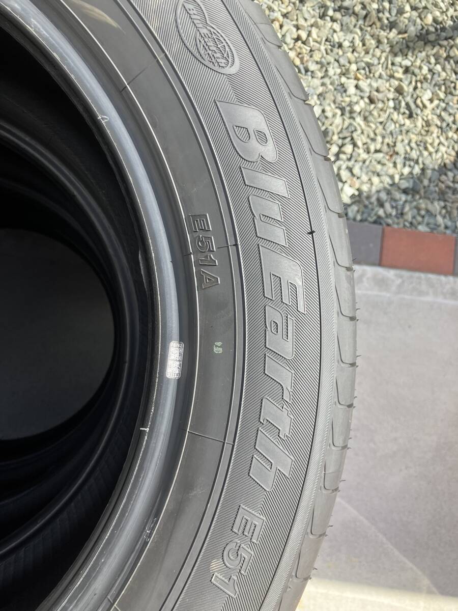 【新車外し】ヨコハマタイヤ BluEarth E51A 225/60R17 99H_画像2