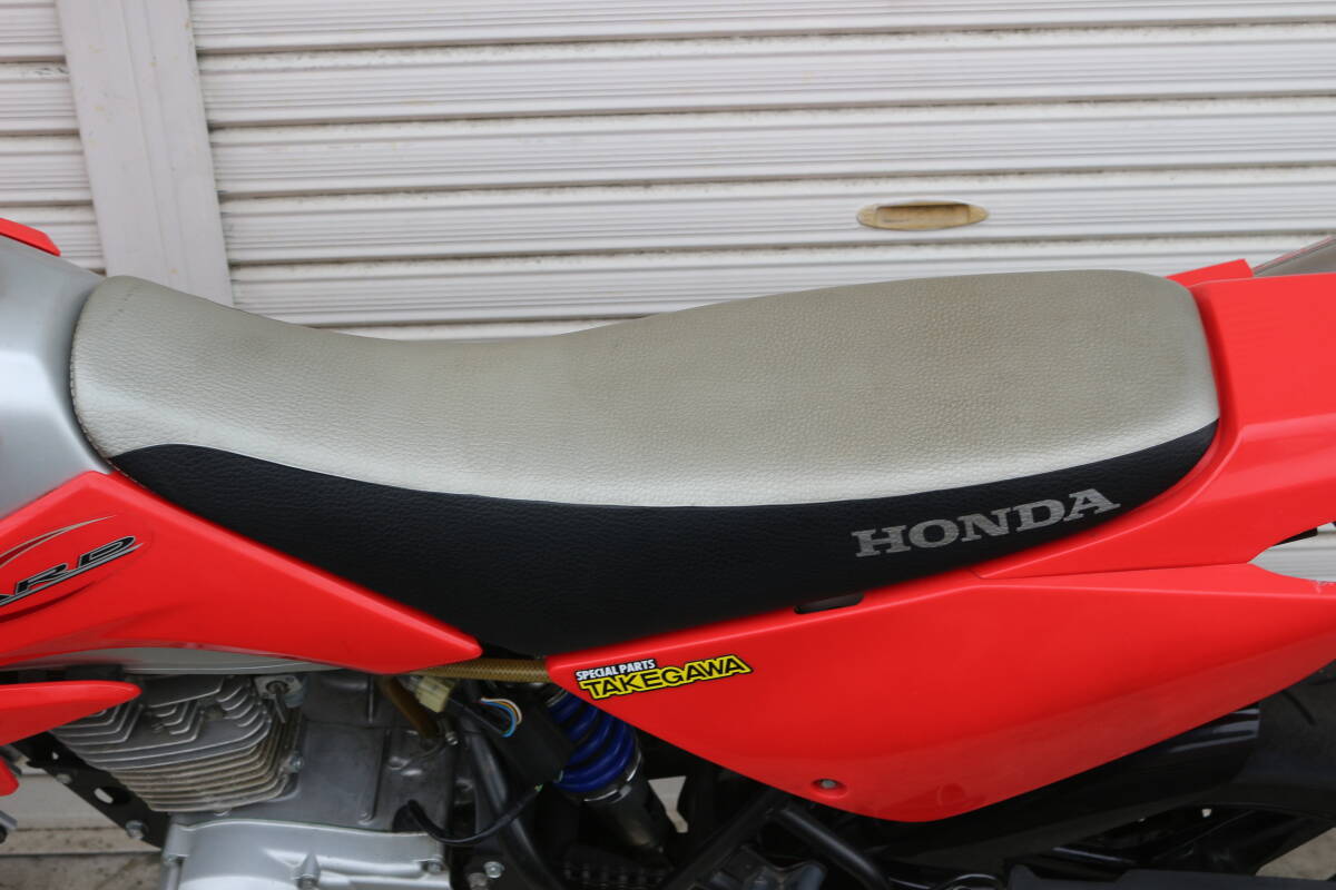 HONDA XR100モタード(HD13)改115cc ヨシムラチタンマフラー カスタム レッド 最終型 綺麗 神奈川県 税込み 即決 追加画像ありの画像10