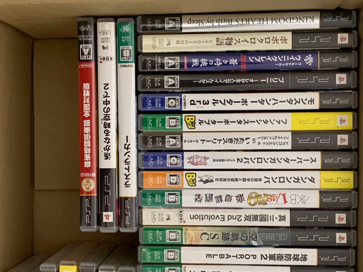 PSPソフト35本まとめ売り①