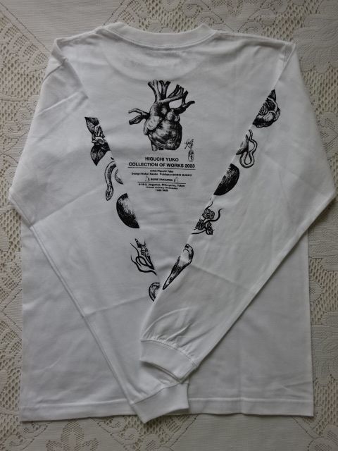 ●未使用　ヒグチユウコ　ロンＴ　長袖Tシャツ　猫ネコ　Ｍ（レディースLサイズ）_画像4