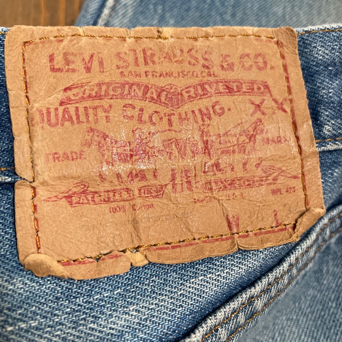 2534 Levis リーバイス 501赤耳 ジーンズ デニムパンツ 古着 ビンテージ USA製 _画像5