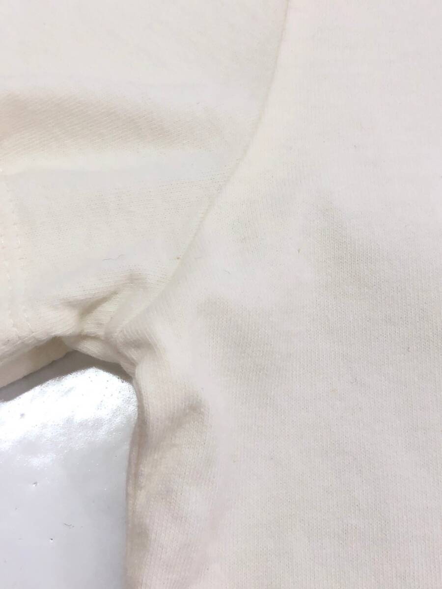 □MAISON KITSUNE 半袖Tシャツ XS オフ白 メゾン キツネ メンズ PARISIEN 複数落札同梱OK B240410-7●の画像7