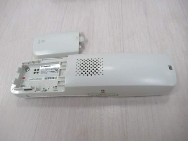 ▲ΩNU 0321※保証有 パナソニック ラ・ルリエ コードレス電話機 VB-F611KC-W 綺麗の画像8