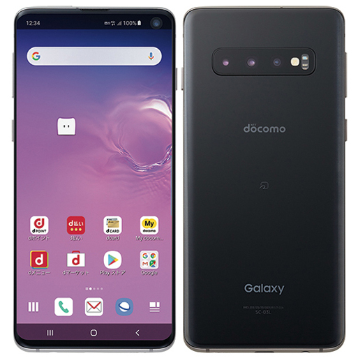 Galaxy S10 SC-03L 128GB メモリ8GB 6.1インチ AMOLED 有機EL アウトレット 特典付 docomo版 SIMロック解除済 ds10bk-a75y7_画像1