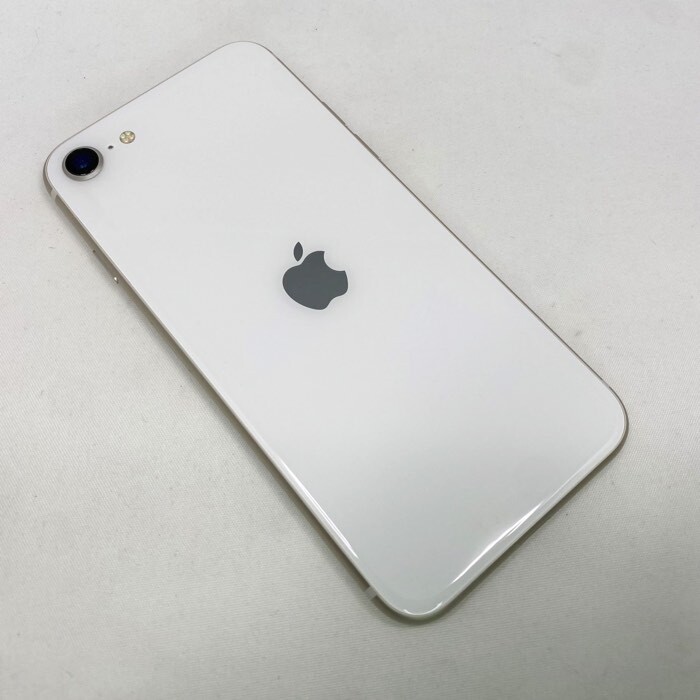 新古品 iPhoneSE（第3世代） 本体 SIMフリー 64GB 5G ファイブジー Touch ID デュアルeSIM ガラスフィルム特典の画像5