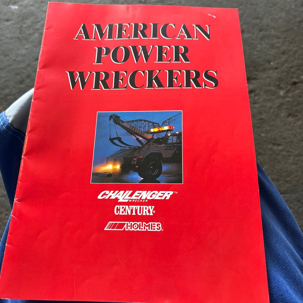 大型レッカー車のカタログ AMERICAN POWER WRECKERS ヤナセ CENTURY センチュリーAMERICAN _画像1