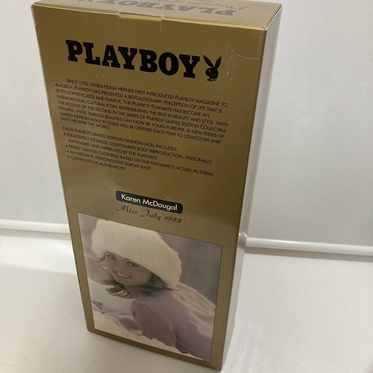 1 иен ~[PLAY BOY* Play Boy ]1998 год Curren *makdu-garu нераспечатанный фигурка /Karen McDougal Play Mate кукла *