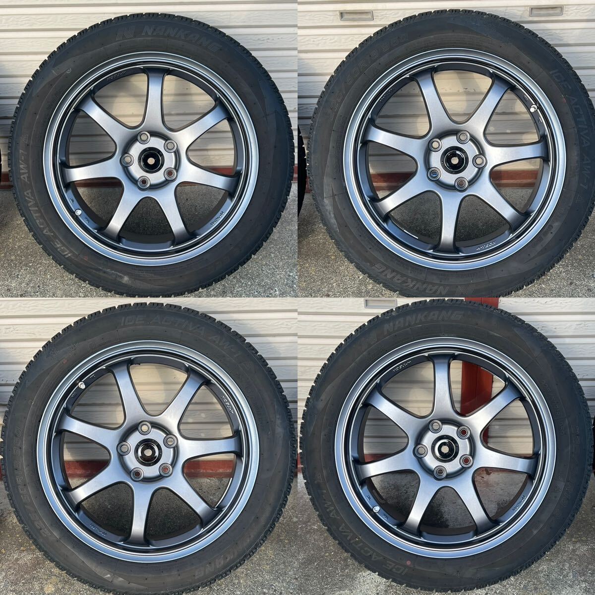 A-TECH FINALSPEED ERASER ファイナルスピード イレーザー 18×7.5J＋48 225/50R18_画像2