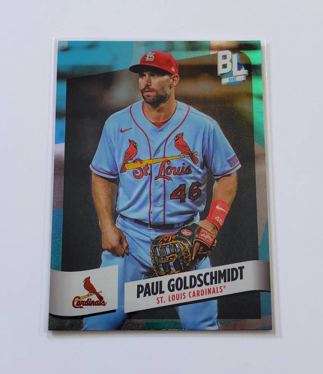 【 MLB 2024 Topps Big League Baseball 】 Paul Goldschmidt #256 Base Rare Blue Foil ※商品説明必読願います_画像1