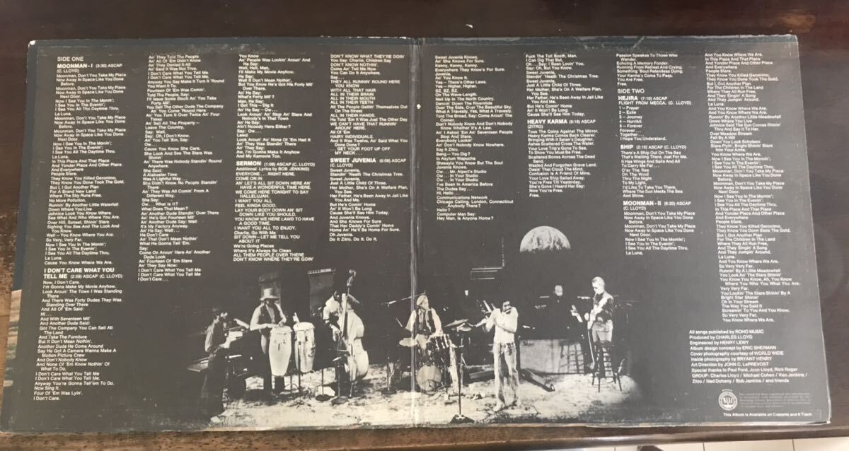 ■CHARLES LLOYD■チャールズ・ロイド ■Moon Man / 1LP / 1970 Kapp Records / U.S. Original / Very Rare / 歴史的名盤 / レコード / ア_画像3