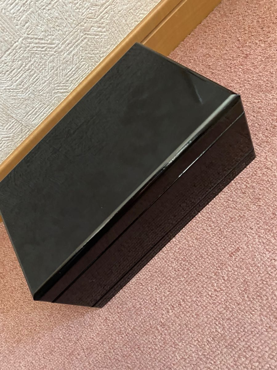 昭和レトロ 木製 ジュエリーボックス アクセサリー 小物 コスメ ケース　新品