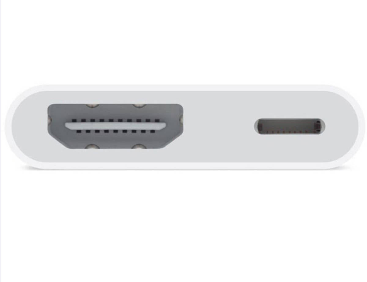 ★最新版★MFI認証 iPhone HDMI 変換アダプタ ライトニング 接続ケーブル アダプタ HDMIケーブル 有線ミラーリング 設定不要(元箱なし)の画像3