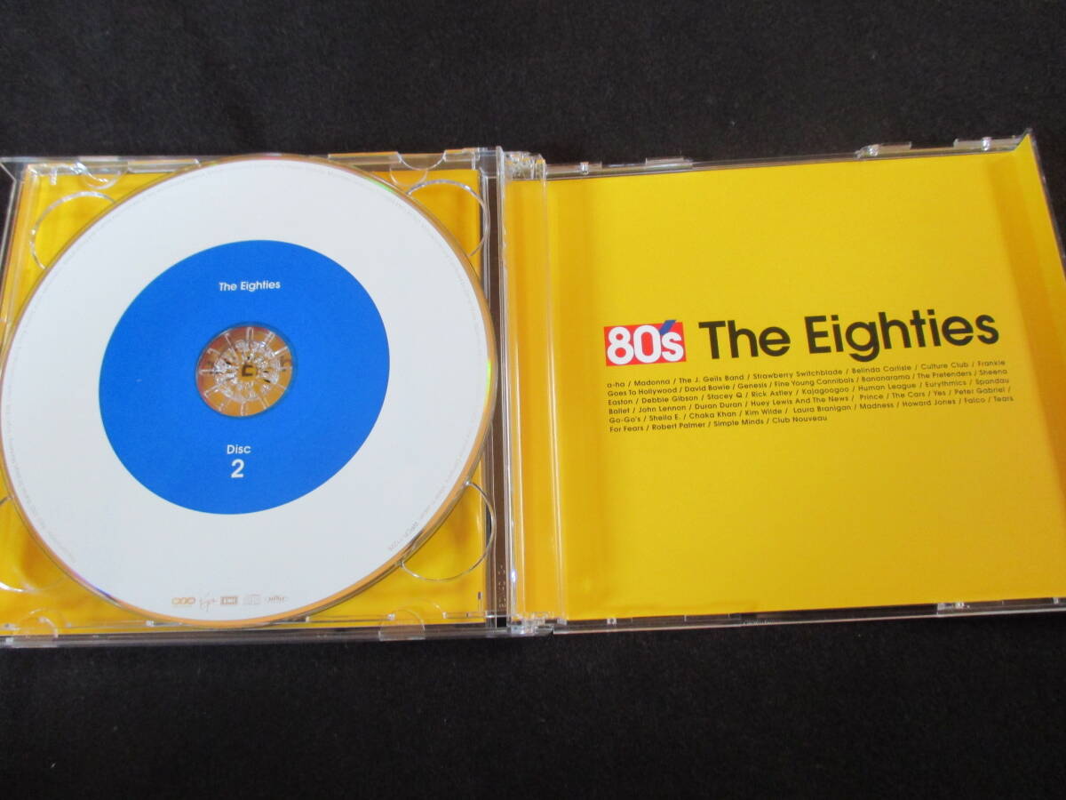 ★「The 80's」（国内盤、紙ケース入り、CD2枚組、全39曲収録）a-ha、マドンナ、カルチャー・クラブ、デヴィッド・ボウイ、ジェネシス、他_画像6