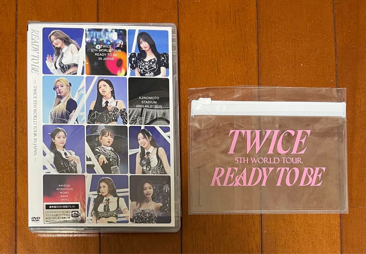 通常盤(初回プレス) TWICE DVD TWICE 5TH WORLD TOUR READY TO BE in JAPAN 