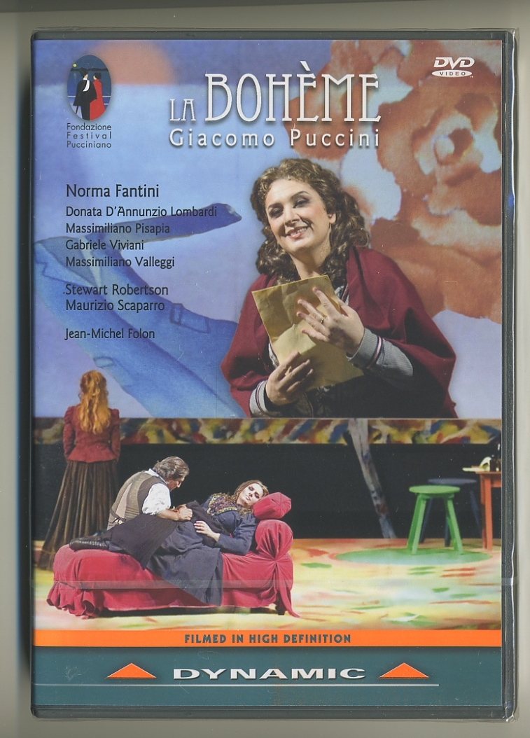 DVD★プッチーニ ラ・ボエーム 2007 プッチーニ音楽祭 Puccini La Boheme ノルマ・ファンティーニ Puccini Festival Norma Fantini