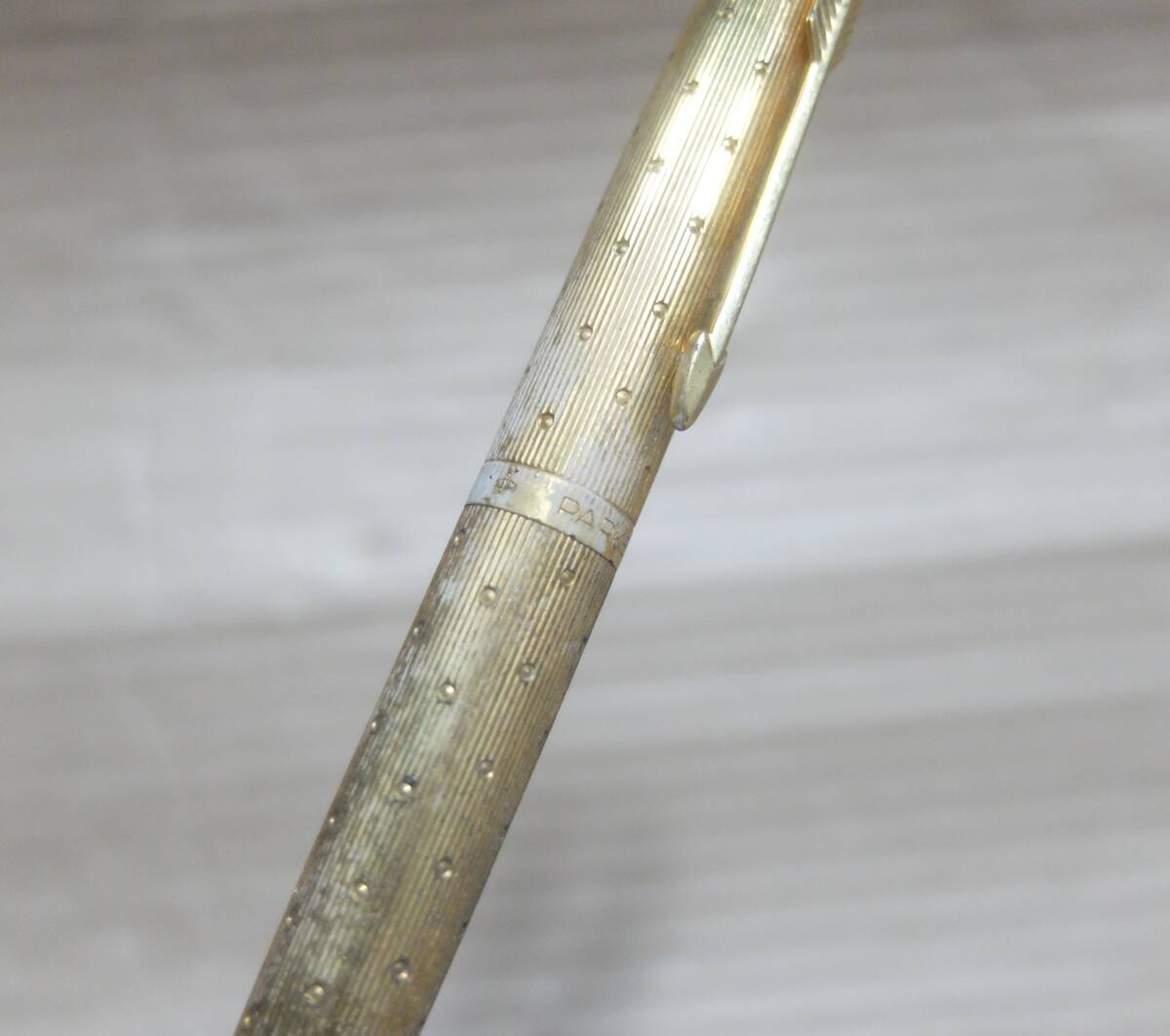 古い万年筆 PARKERパーカー ペン先14K-585 USEDジャンク品の画像8