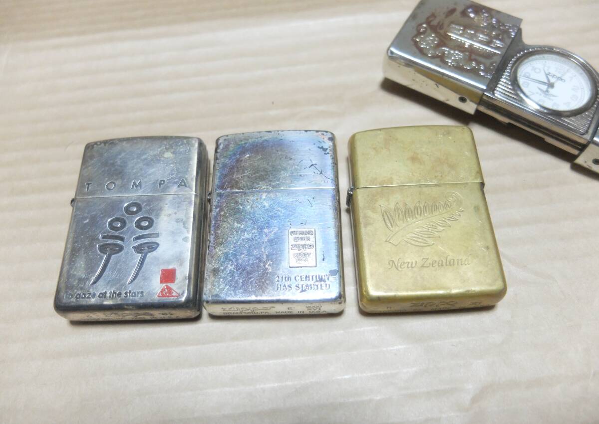 ZIPPOジッポー 色々3個まとめて+ USEDジャンク品 の画像7