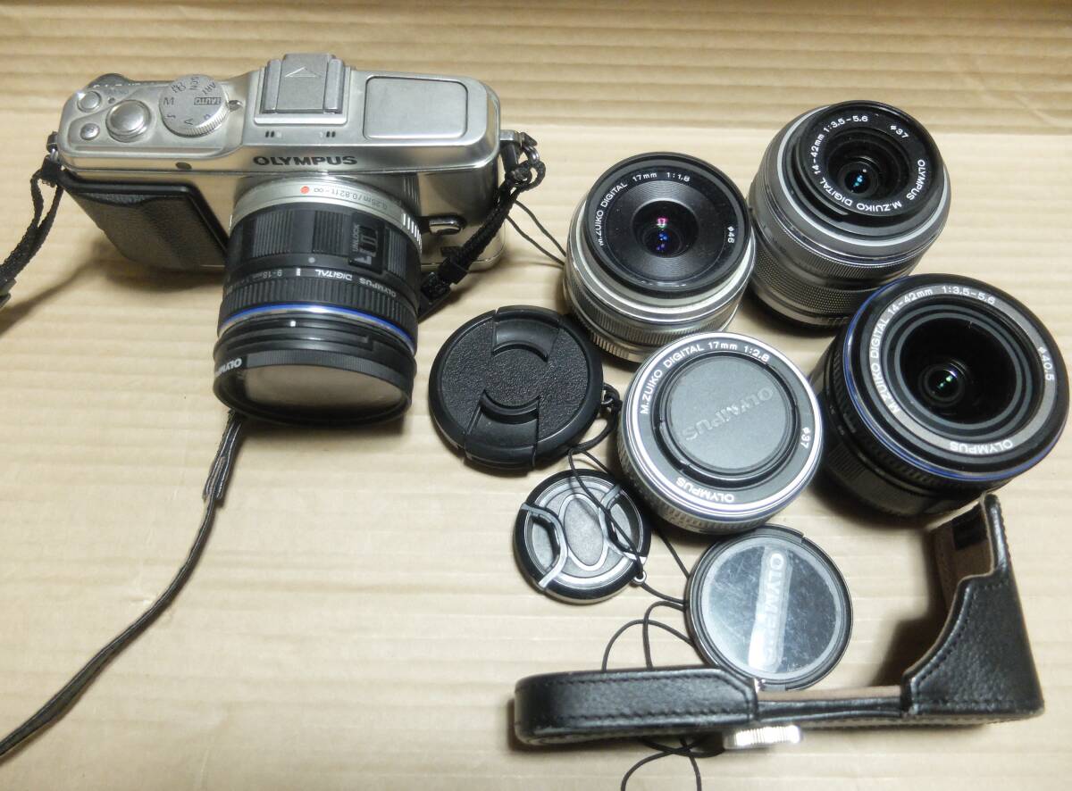 10370円 OLYMPUSオリンパス PEN E-P3ボディ+レンズ5個 USED難有 10370円 OLYMPUSオリンパス PEN E-P3ボディ+レンズ5個 USED難有