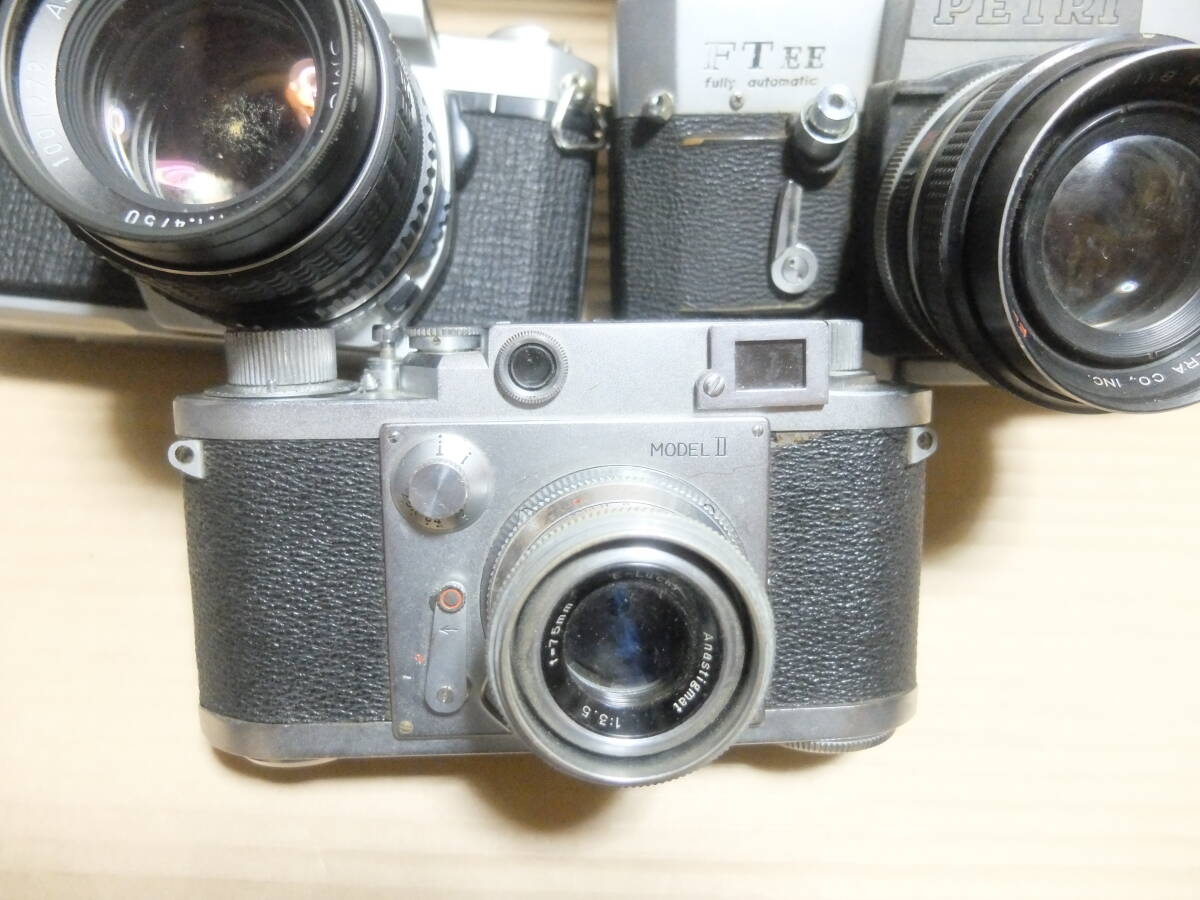 古い一眼レフ フィルムカメラ 色々5個 中古難有ジャンク品 の画像9