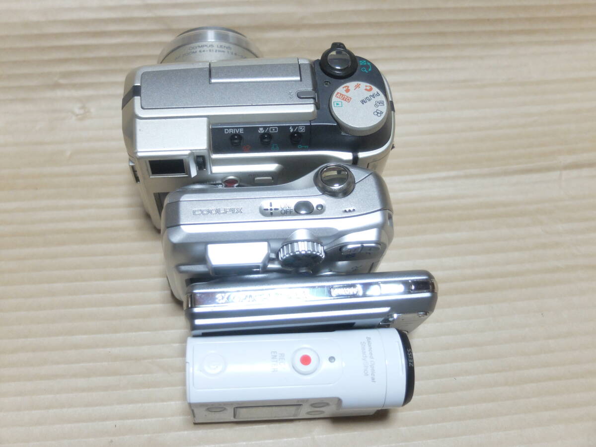 コンパクトデジタルカメラ 色々6個 中古難有ジャンク品 の画像3