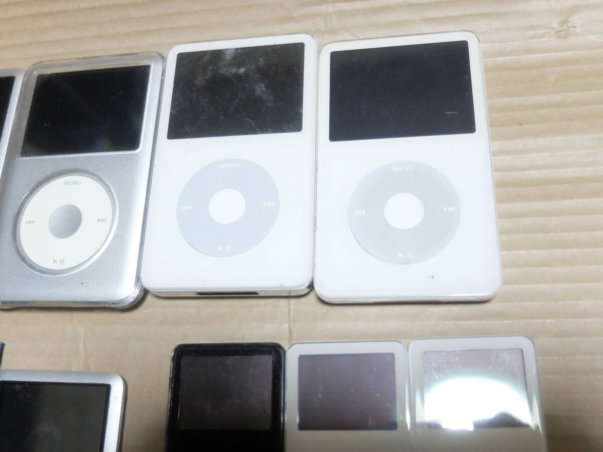 Apple iPod　本体　Classic4台+その他6台　計10台　USED難有完全ジャンク品_画像4