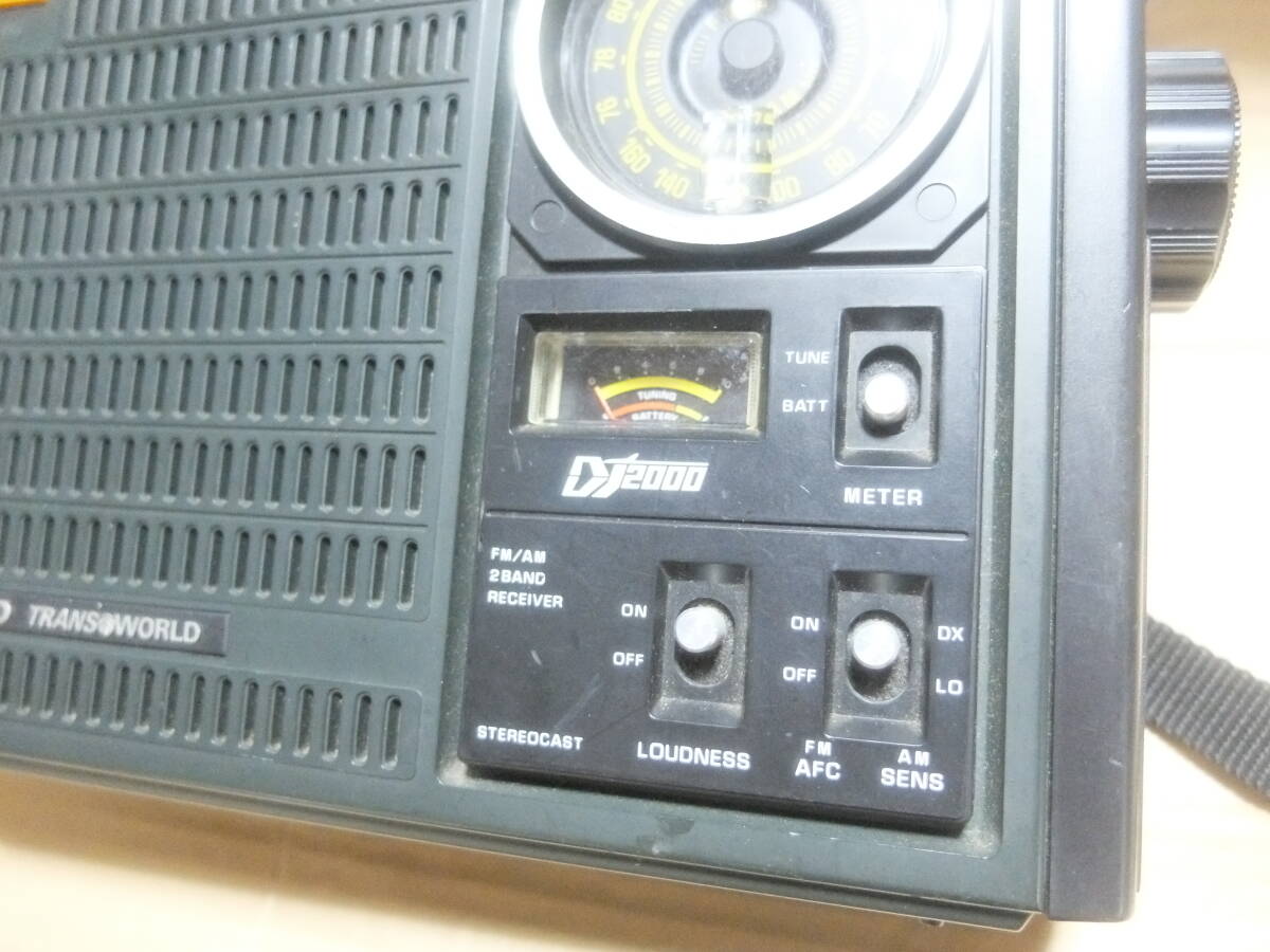 SANYO Sanyo RP6600 DJ2000? radio USED defect have junk 